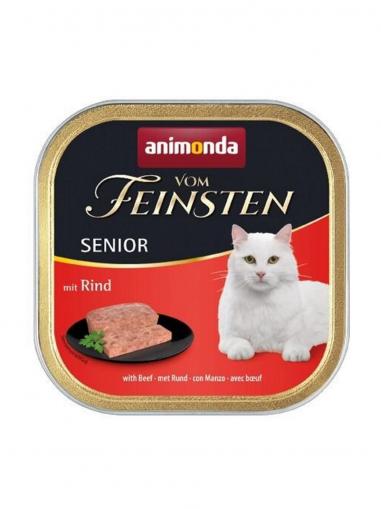 Animonda paštika Vom Feinsten Cat senior hovězí 100 g