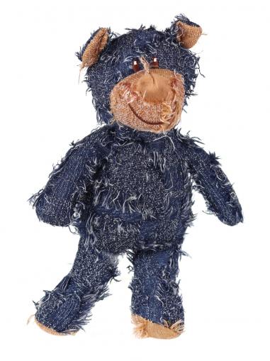 animALL Hračka Dog Medvěd modrý látkový 22 cm