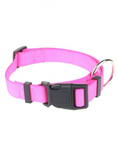 animALL Obojek popruhový růžový M-L 35-50 cm/20 mm