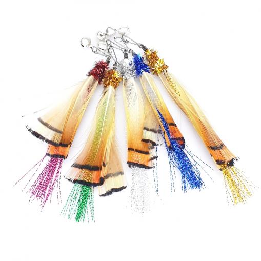 animALL Vábnička Striped catch with bell 5-9 cm