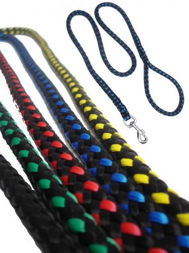 animALL Vodítko pletené zelené 20 mm x 140 cm