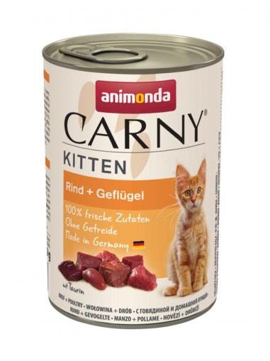 Animonda CARNY Kitten hovězí, drůbeží
