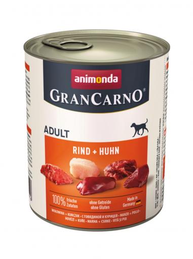 Animonda GranCarno konzerva hovězí, kuře 800 g
