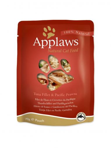 Applaws kapsička cat tuňák a krevety 70 g