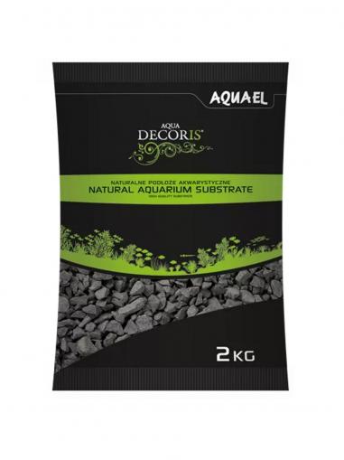 Aquael Aqua Decoris Akvarijní štěrk Basalt 2-4 mm 2 kg