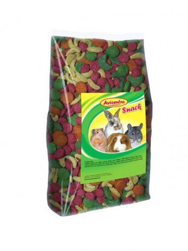 Avicentra barevné křupky pro hlodavce 200 g