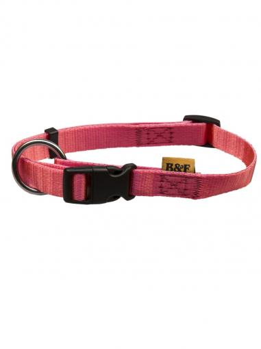 BafPet Obojek popruh NEON růžový 38-60 cm/20 mm
