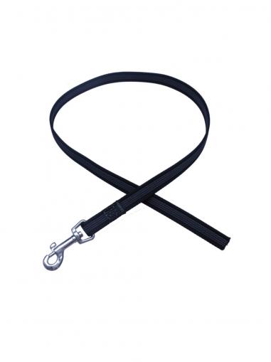 BafPet Vodítko COURAČKA popruh pogumované černé 80 cm/20 mm