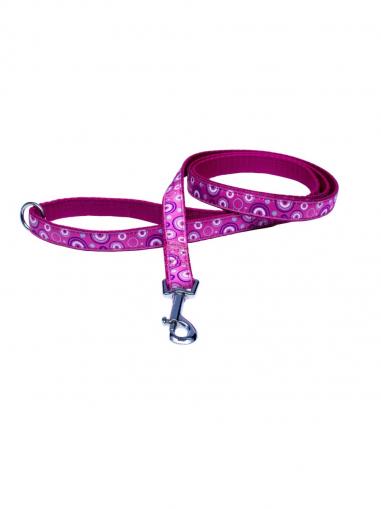 BafPet Vodítko popruh KROUŽKY 150 cm/20 mm