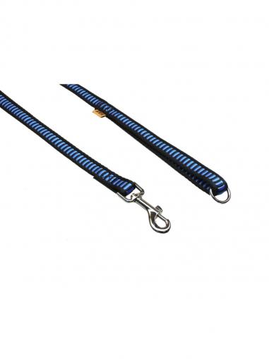 BafPet Vodítko popruh ŽEBŘÍK modré 150 cm/20 mm