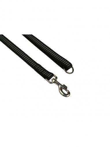 BafPet Vodítko popruh ŽEBŘÍK šedé 150 cm/25 mm