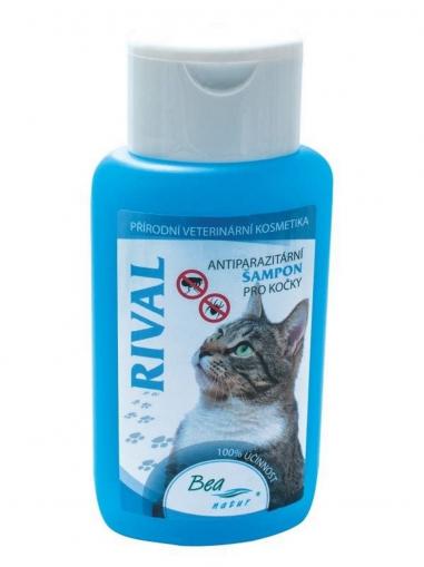 Bea Natur Rival antiparazitní šampon kočka 220 ml