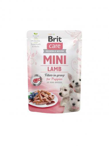 Brit Care Mini Puppy Lamb Fillets in Gravy