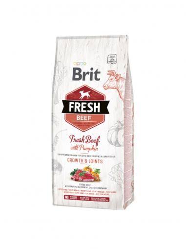 Brit Fresh Dog Beef & Pumpkin Puppy Large 12 kg
