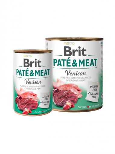 Brit Paté & Meat Venison 800 g