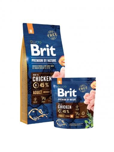 Brit Premium by Nature Adult M 1 kg