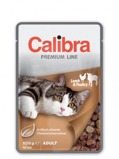 Calibra Cat kapsa Premium Adult Lamb & Poultry 100 g