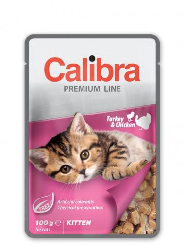 Calibra Cat kapsa Premium Kitten Turkey & Chicken 100 g