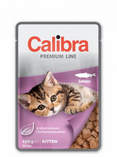 Calibra Cat kapsa Premium Kitten Salmon 100 g