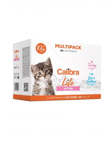 Calibra Cat Life kapsička Kitten Multipack 12x85 g
