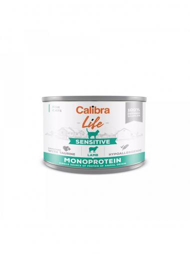 Calibra Cat Life konzerva Sensitive Lamb 200 g