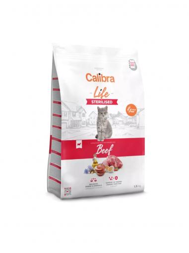 Calibra Cat Life Sterilised Beef 6 kg