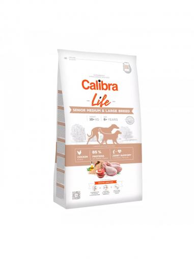 Calibra Dog Life Senior Medium & Large Breed Chicken 12 kg