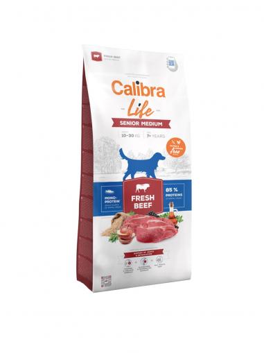 Calibra Dog Life Senior Medium Breed Fresh Beef 12 kg