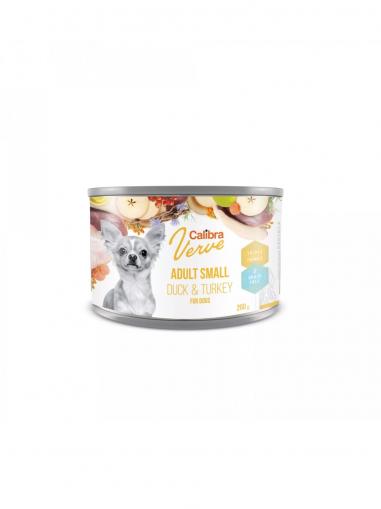 Calibra Dog Verve konzerva grain free Adult Small Duck & Turkey 200 g