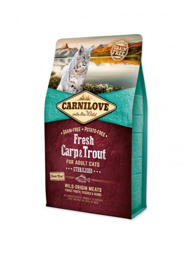 Carnilove Cat Fresh Carp & Trout for Sterilised Cats 2 kg