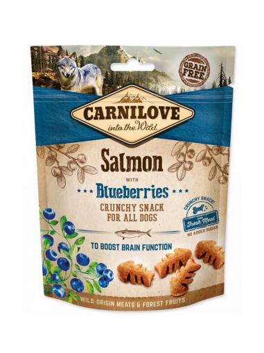 Carnilove Dog Crunchy Snack Salmon with Blueberries 200 g