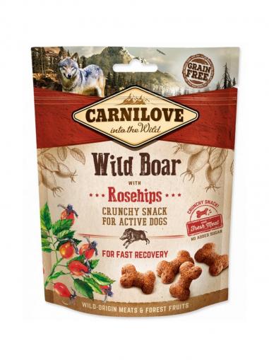Carnilove Dog Crunchy Snack Wild Boar with Rosehips 200 g