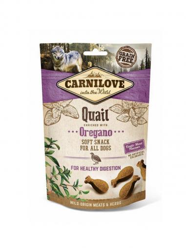 Carnilove Dog Semi Moist Snack Quail enriched with Oregano 200 g