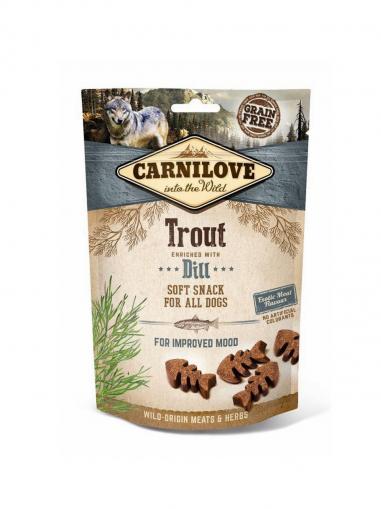 Carnilove Dog Semi Moist Snack Trout enriched with Dill 200 g