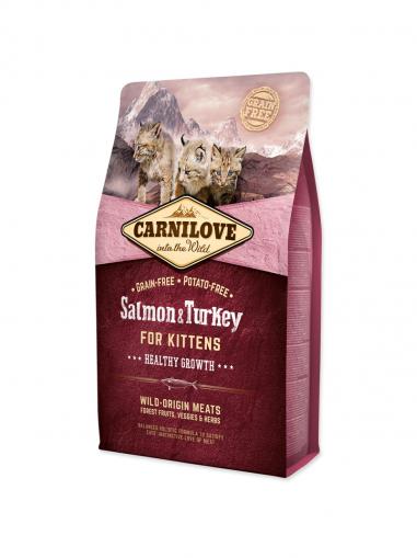 Carnilove Salmon & Turkey for Kittens Healthy Growth 2 kg