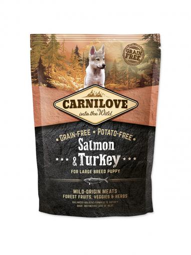 Carnilove Salmon & Turkey for Large Breed Puppy 1,5 kg