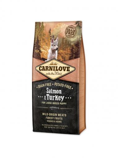 Carnilove Salmon & Turkey for Large Breed Puppy 12 kg