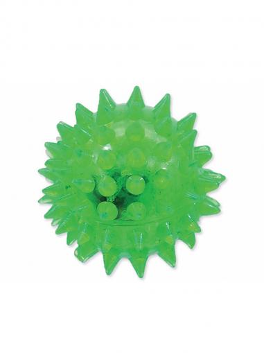 Dog Fantasy Hračka míček LED zelený 5 cm
