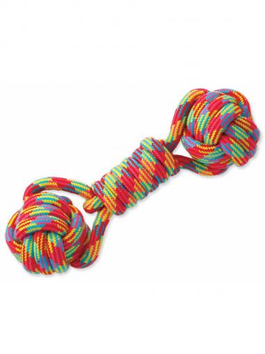 Dog Fantasy Hračka přetahovadlo činka 25 cm