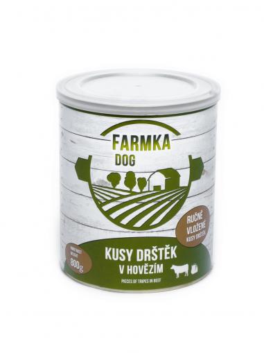 Falco FARMKA DOG kusy drštěk v hovězím 800 g