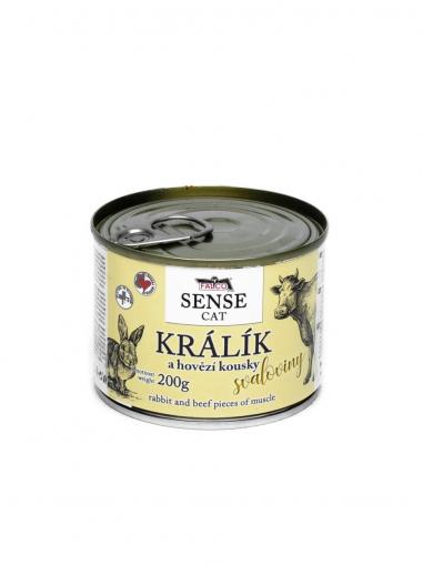 Falco SENSE CAT králík a hovězí 200 g