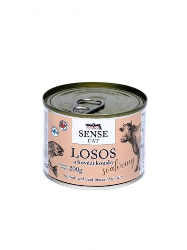 Falco SENSE CAT losos a hovězí 200 g