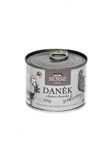 Falco SENSE DOG daněk a kuřecí kousky svaloviny 200 g