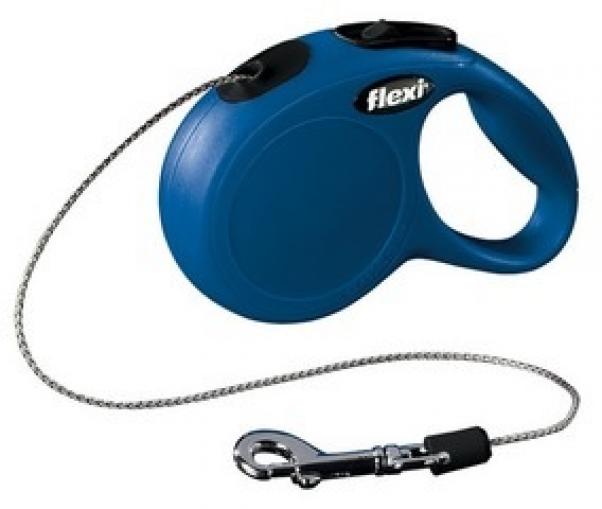 Flexi Classic New lanko XS 3 m modré do 8 kg