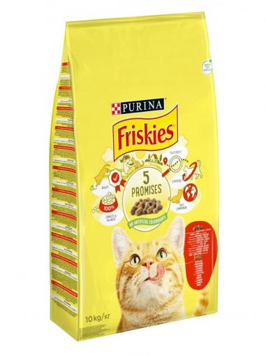 Friskies Adult maso & zelenina 10 kg