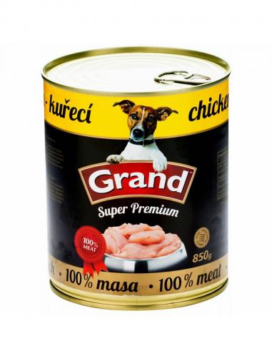 Grand Super Premium Dog Adult Chicken 850 g