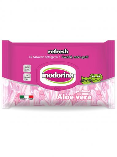 Inodorina Ubrousky Aloe Vera 40 ks