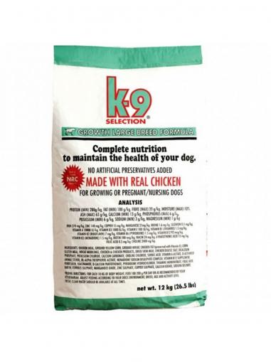 K-9 Growth Large Breed 12 kg