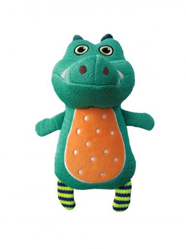 Kong Hračka textil Whoopz aligátor S