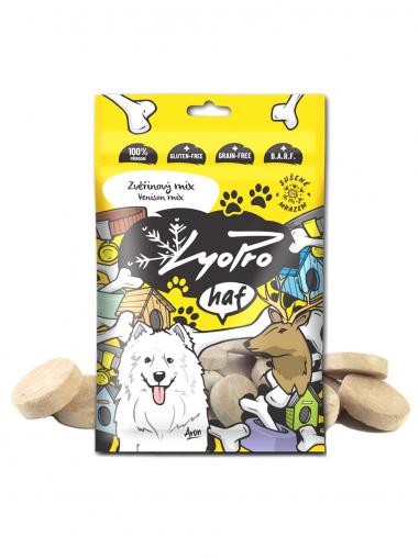 LyoPro Dog Mrazem sušené Zvěřinový mix 50 g